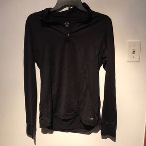 Black quarter zip